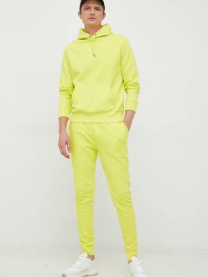 Однотонные спортивные штаны Polo Ralph Lauren желтые