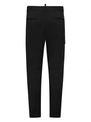 Skinny fit „cargo“ stiliaus kelnės Dsquared2 juoda