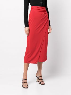 Falda larga A.l.c. rojo