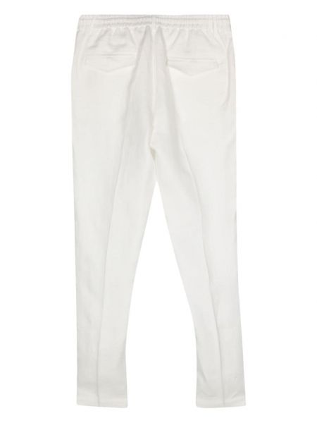 Lniane spodnie Peserico białe
