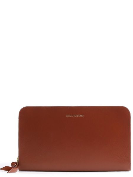 Кожаный кошелек Royal Republiq коричневый