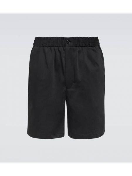 Shorts en coton Ami Paris noir