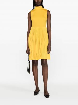 Plisseeritud kleit Prada Pre-owned kollane