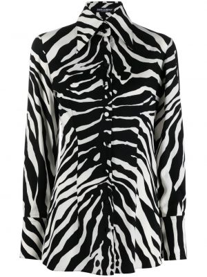 Košulja s printom sa zebra printom Dolce & Gabbana