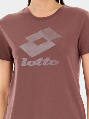 Коричнева футболка Lotto
