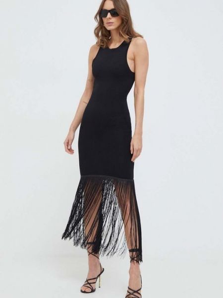 Платье Bardot черное