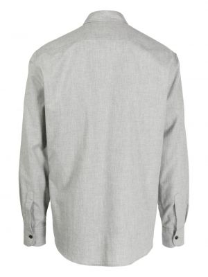 Chemise en coton avec manches longues Peserico gris