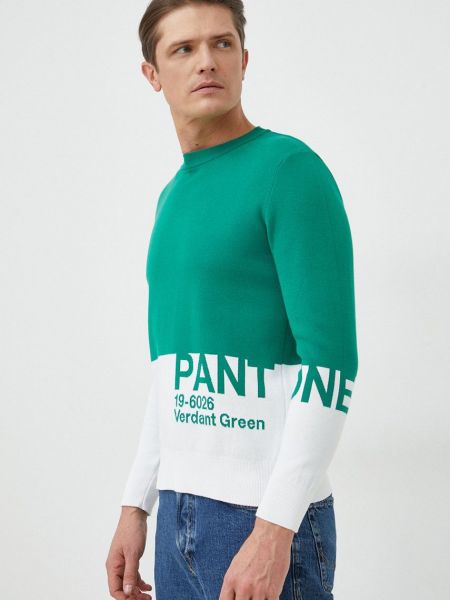 Svetr United Colors Of Benetton zelený