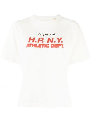 T-shirt avec manches courtes Heron Preston blanc