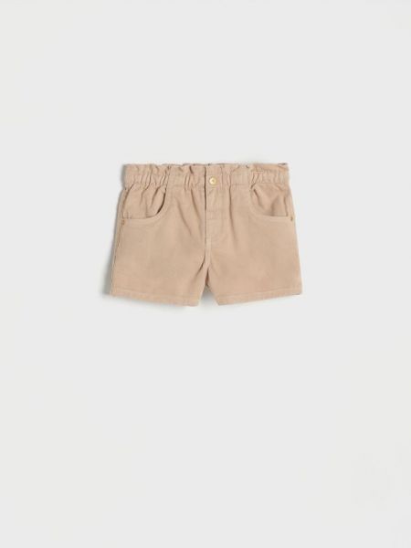 Pantaloni scurți din denim Reserved bej