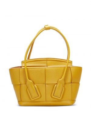 Nákupná taška Bottega Veneta Pre-owned žltá