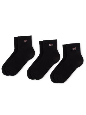 Ψηλές κάλτσες Fila μαύρο