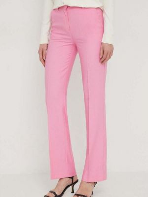 Тканевые брюки United Colors Of Benetton розовые