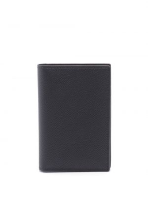 Kožená peněženka Hermès černá