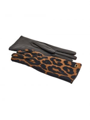 Leopardí rukavice s potiskem Ferragamo