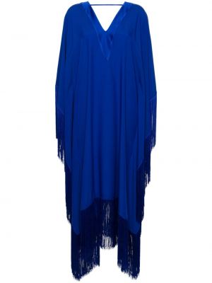 Коктейлна рокля Taller Marmo синьо