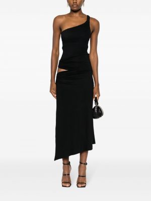 Asymetrické dlouhá sukně Concepto černé