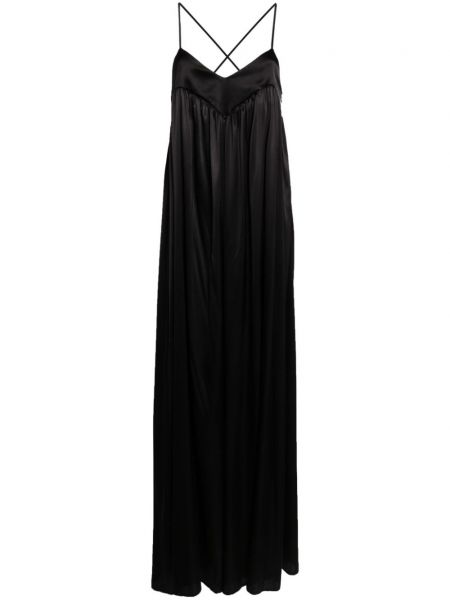 Βραδινό φόρεμα κασμίρ Wild Cashmere μαύρο