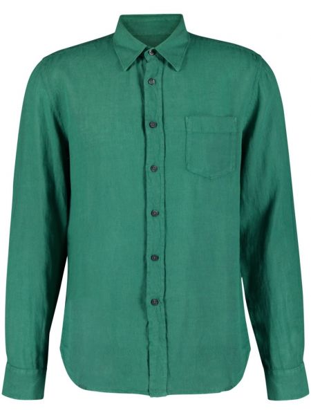 Lněná košile 120% Lino zelená