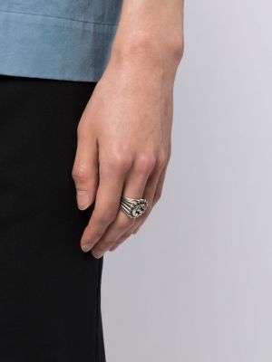 Stříbrný prsten Gucci