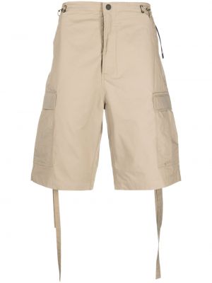 Shorts cargo avec poches Maharishi beige
