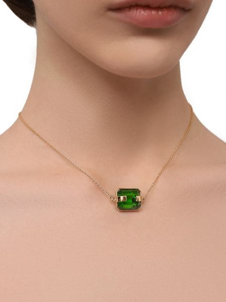 Подвеска Crystalline Jewellery зеленая
