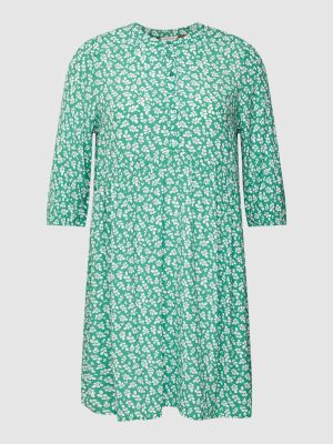 Sukienka midi z wiskozy Tom Tailor Plus zielona