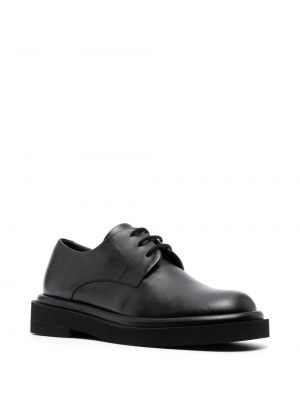 Nėriniuotos iš natūralios odos oksfordo batai su raišteliais Paloma Barceló juoda