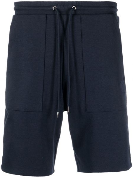 Shorts de sport à imprimé réversibles Michael Kors bleu