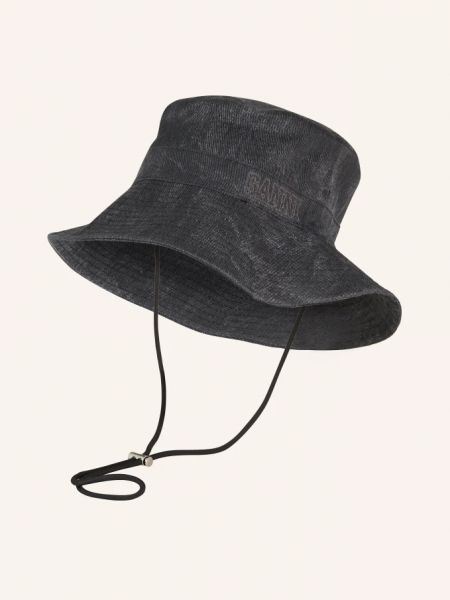 Шляпа Ganni черная