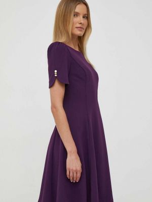 Mini šaty Dkny fialové