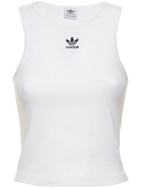 Tank top Adidas Originals biały