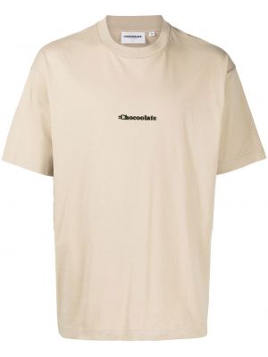 Тениска с принт Chocoolate