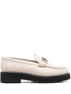 Chunky loafers med hæl med spenne Salvatore Ferragamo