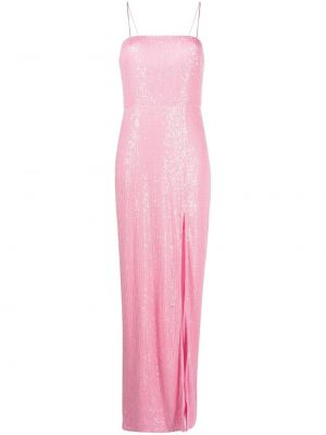 Μάξι φόρεμα Rotate ροζ