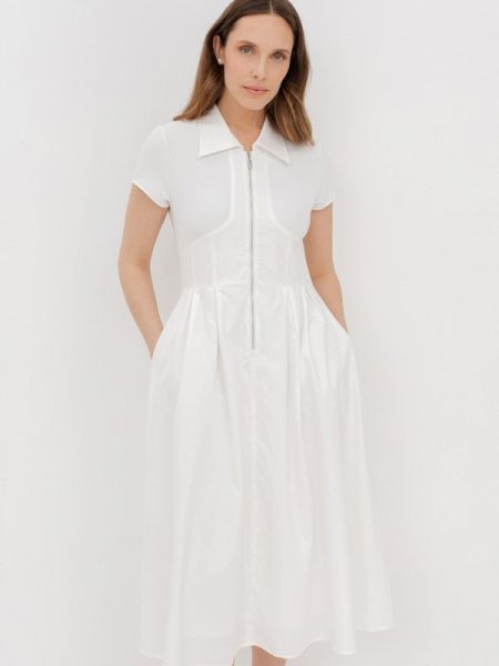 Платье-рубашка Bulmer белое