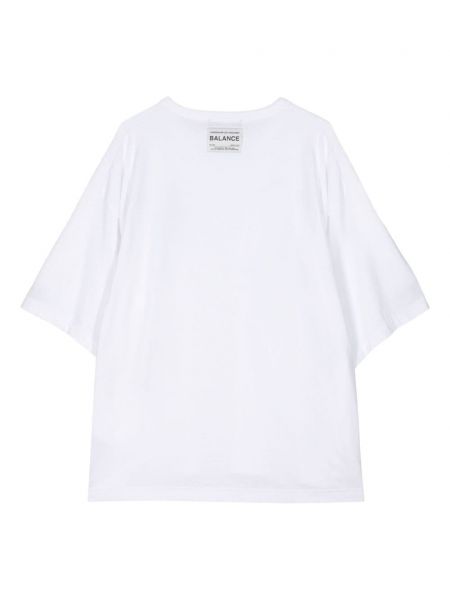 T-shirt en coton Undercover blanc