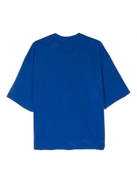 Bavlněné tričko Champion modré