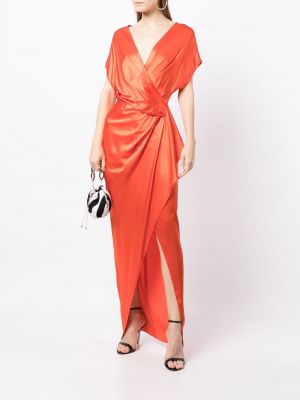 Večerní šaty Michelle Mason oranžové