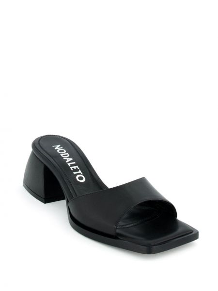 Leder sandale Nodaleto schwarz