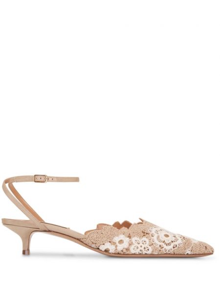 Spitzen riemchenpumps Arteana beige