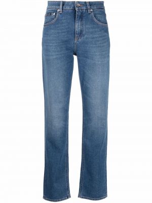 Straight jeans Dolce & Gabbana blå