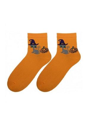Чорапи Bratex оранжево