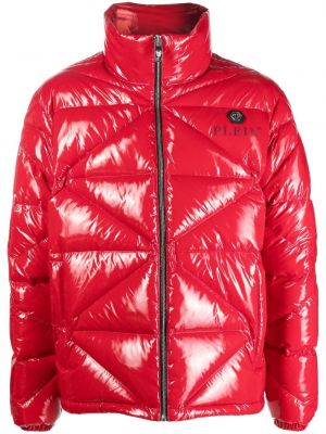 Pernata jakna Philipp Plein crvena