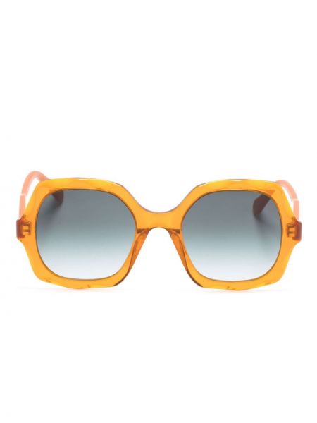 Sluneční brýle Chloé Eyewear oranžové