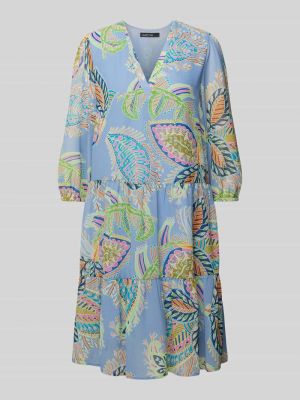 Sukienka midi z wzorem paisley Marc Cain Collections