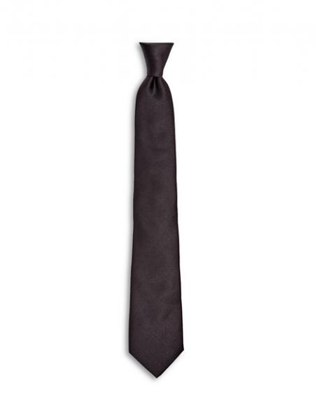 Однотонный шелковый галстук Lanvin черный
