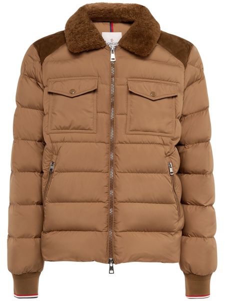 Lett jakke Moncler brun