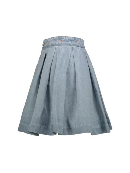 Mini falda Vetements azul