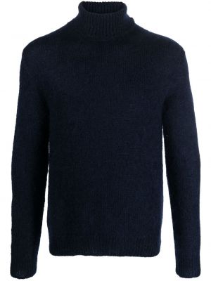 Пуловер Massimo Alba синьо